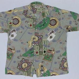 Casino Black Jack Cards Gambling Hawaiian Shirt